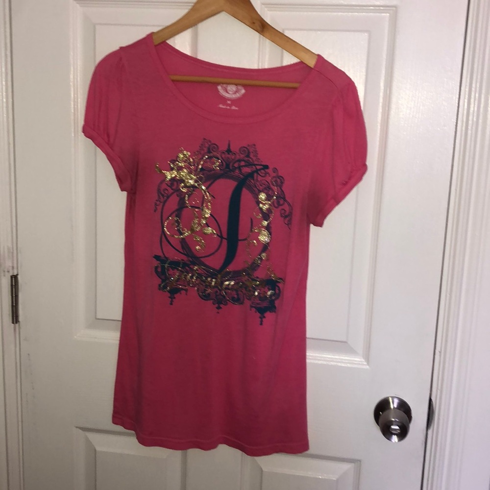 Women’s juicy couture pink T-shirt size medium